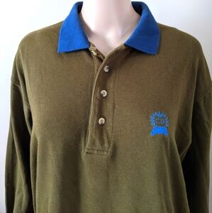 Christian Dior Monsieur long sleeve polo shirt, men's medium